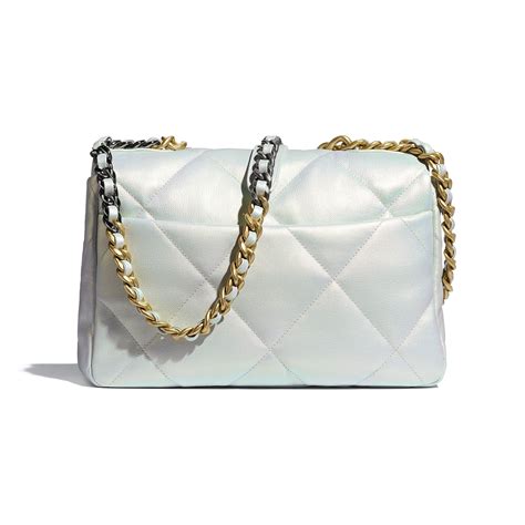 iridescent chanel 19 bag